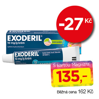 Exoderil® 10 mg/g krém