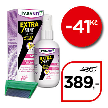 Paranit Extra Silný šampon + hřeben