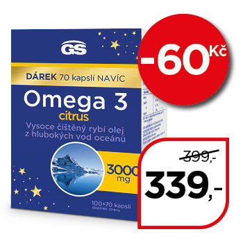 GS Omega 3 Citrus + D3