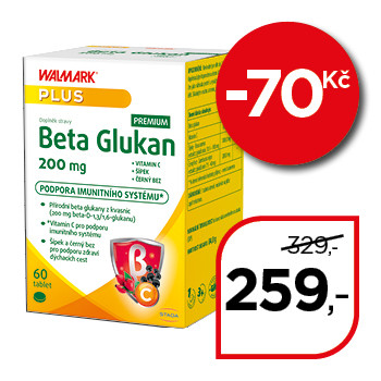 WALMARK Beta Glukan PREMIUM 200 mg