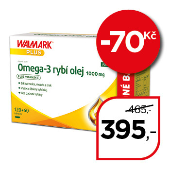 WALMARK® Omega-3 FORTE rybí olej 1000 mg