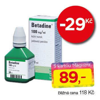 Betadine® 100 mg/ml