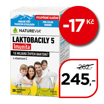 NatureVia® Laktobacily 5 Imunita