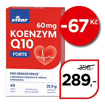 Vitar Koenzym Q10 FORTE 60 mg
