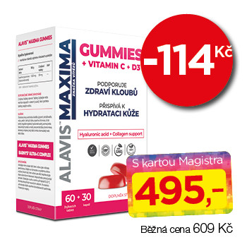 ALAVIS MAXIMA GUMMIES Vitamic C + D3