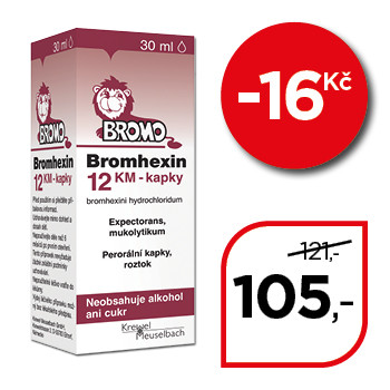 Bromhexin kapky 12 KM 12 mg/l