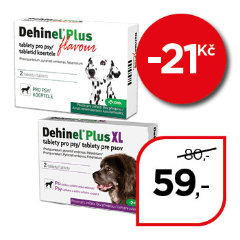 Dehinel® Plus flavour, tablety pro psy